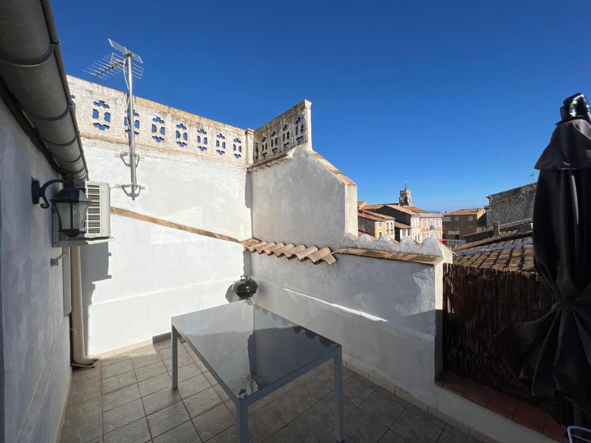 Appartement Loft Toit/Terrasse Sigean Exterior foto